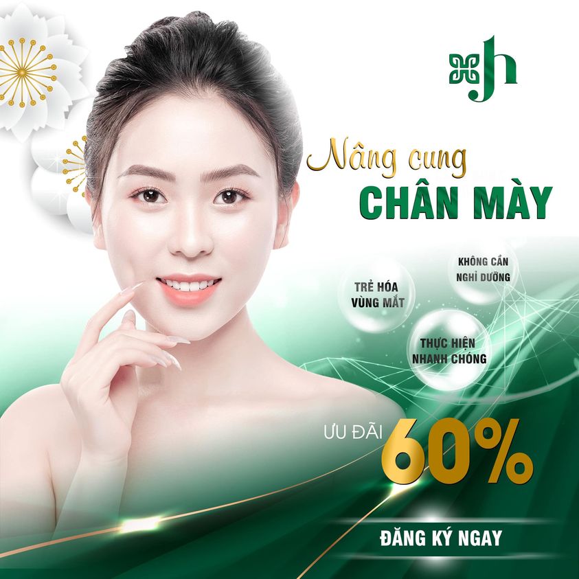 Nâng cung chân mày tại Vinh