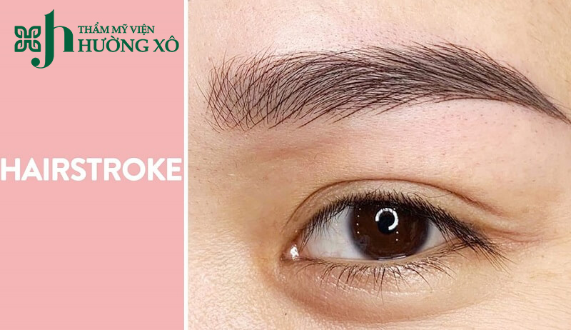 Điêu khắc mày Hairstroke tại Vinh