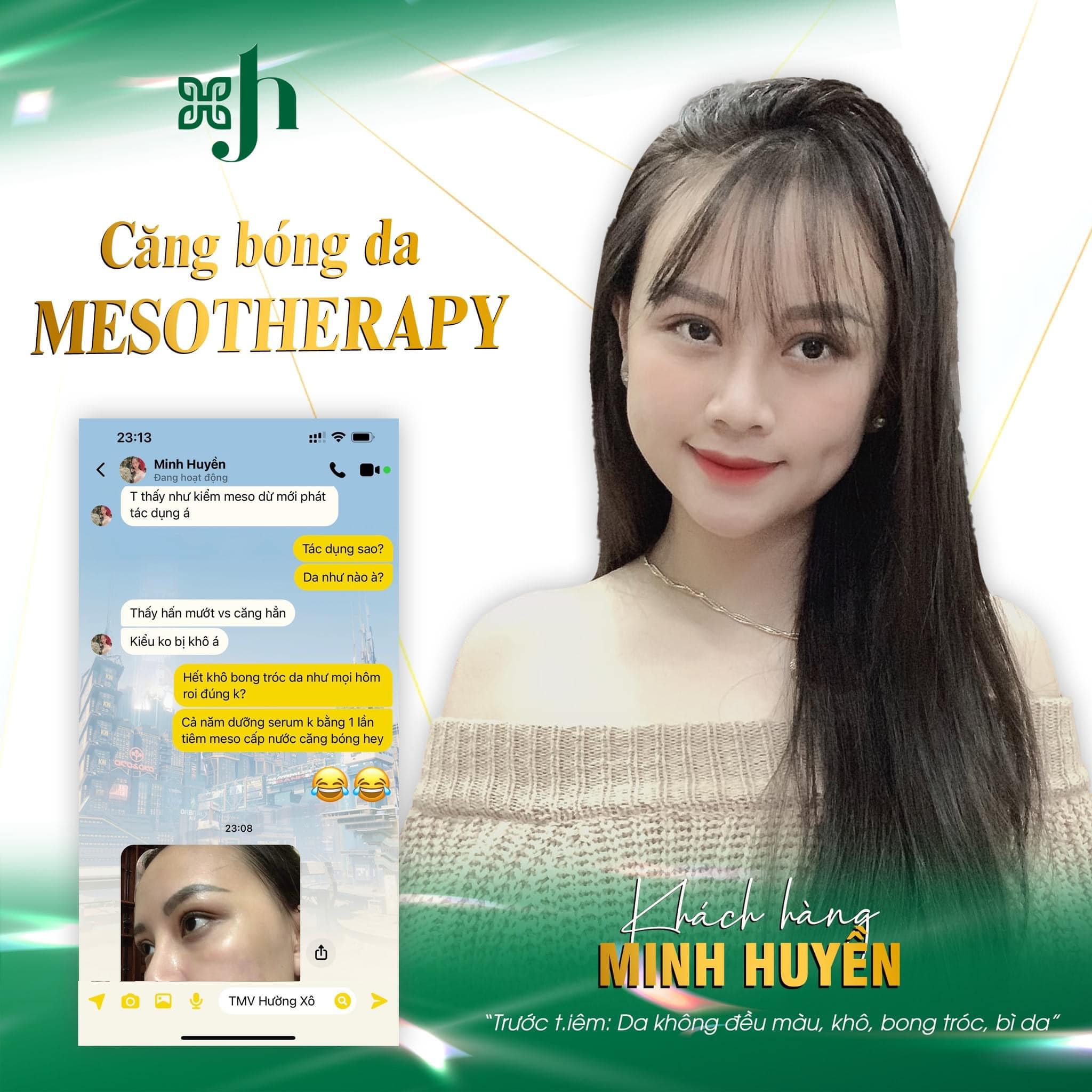 Tiêm meso căng bóng da