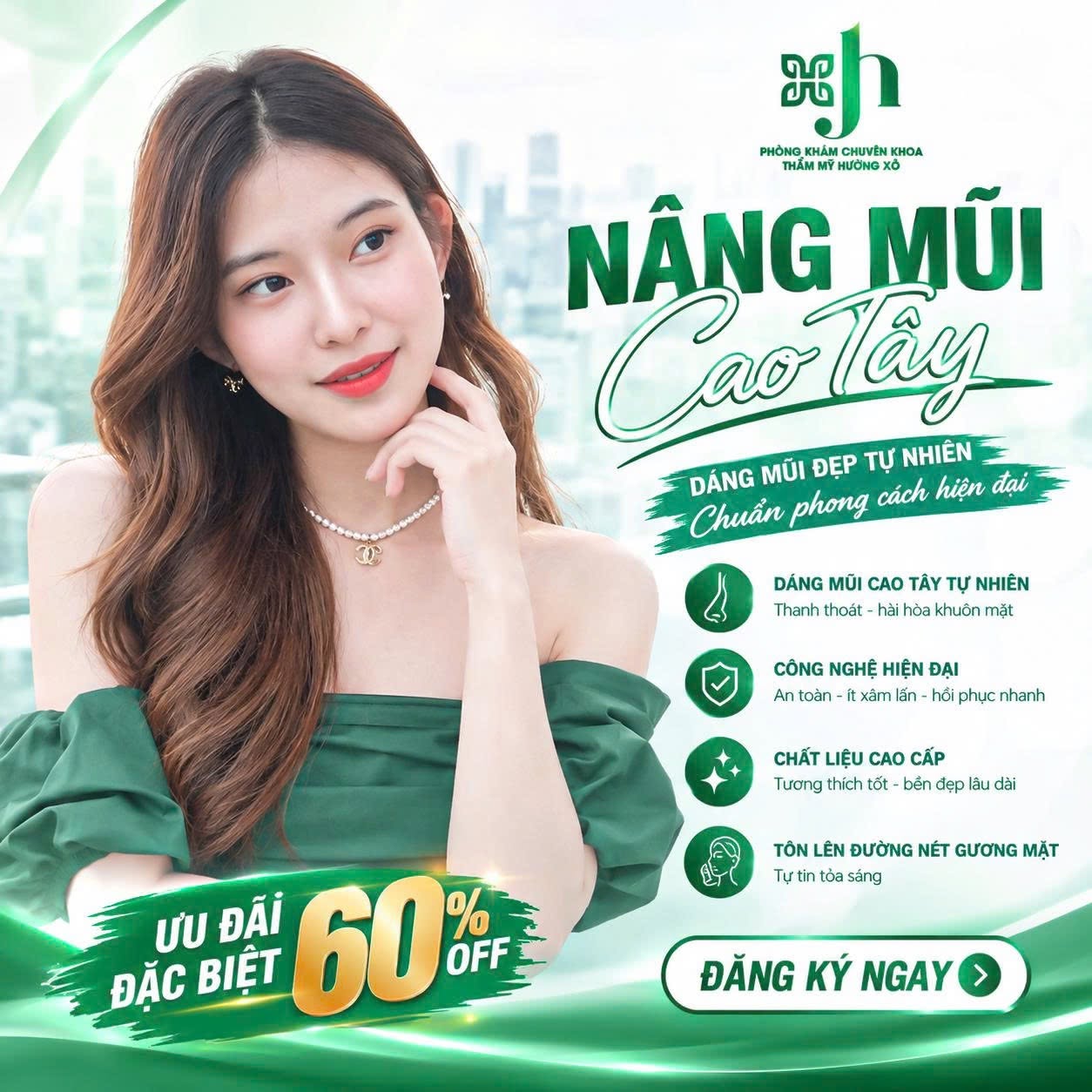 Nâng mũi tại Nghệ An