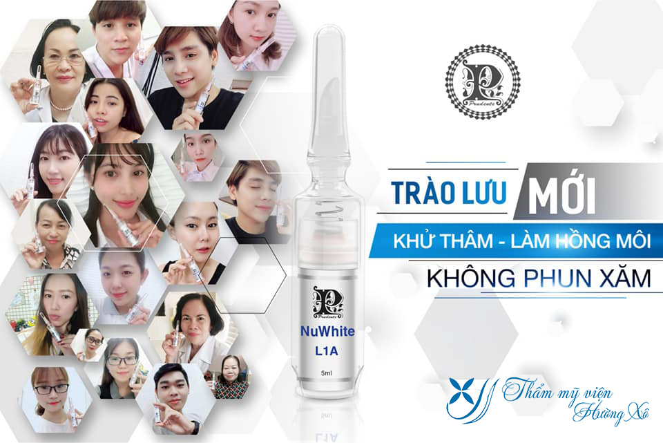 Trào lưu mới khử thâm, làm hồng môi không phun xăm tại Vinh Nghệ An