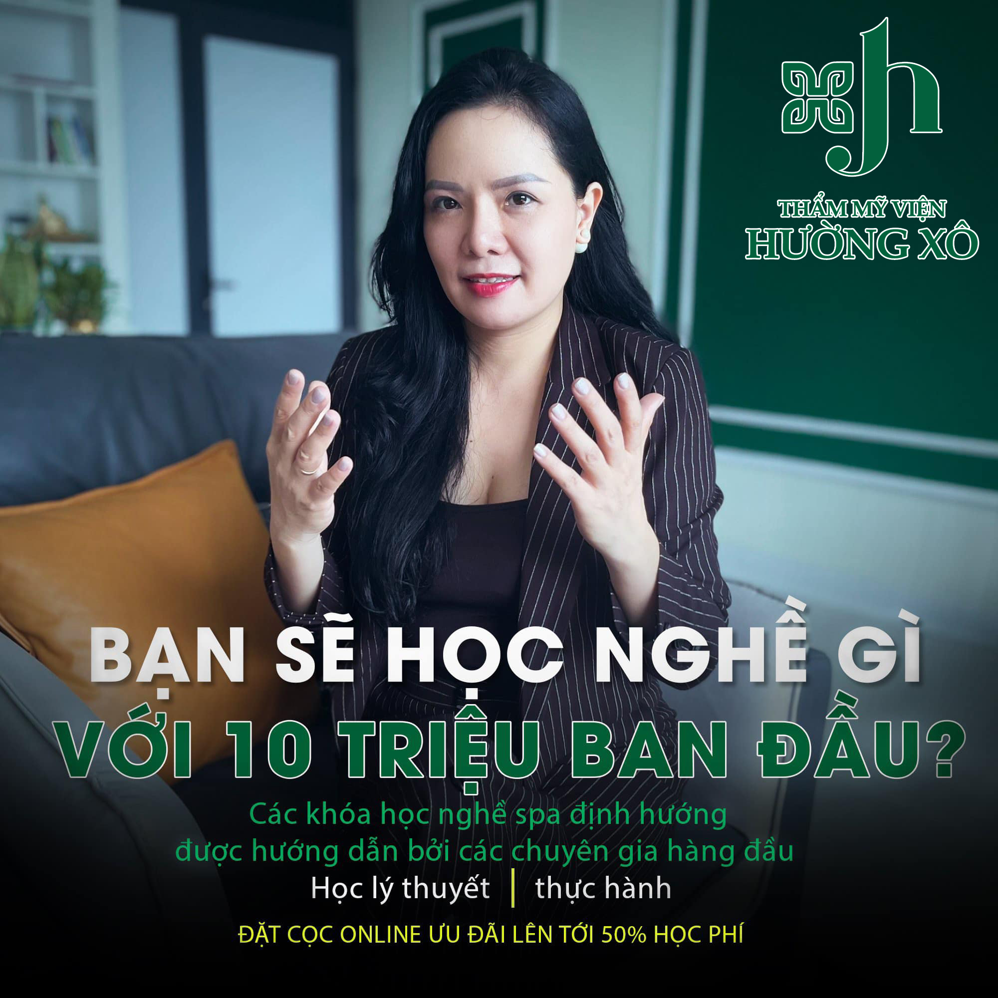 Học Nghề Spa tại Vinh, Nghệ An - Hường Xô Academy Hỗ Trợ 50% Học Phí