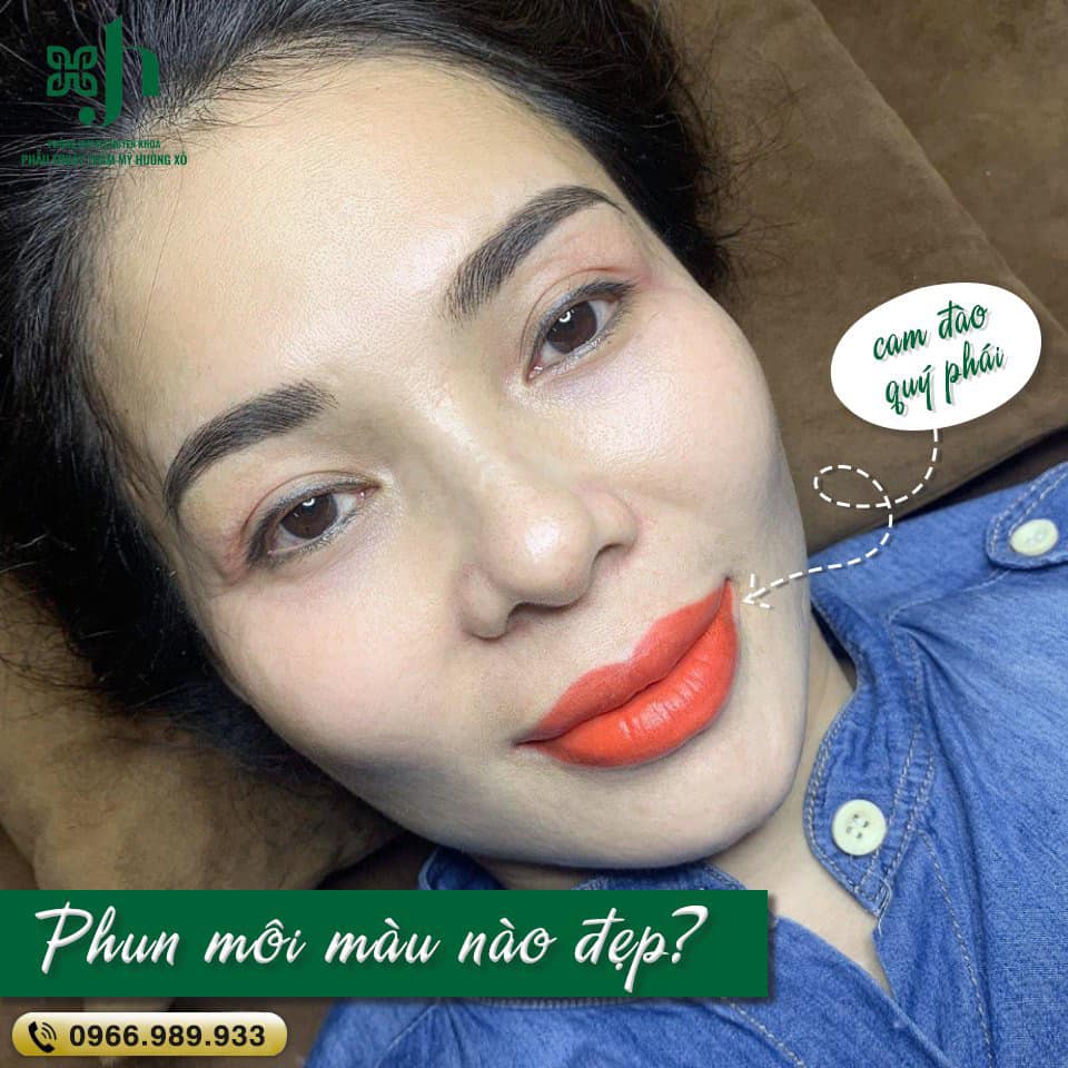 Phun Môi Màu Nào Đẹp - Địa Chỉ Phun Môi Đẹp tại Vinh