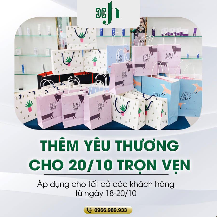 TRI ÂN KHÁCH HÀNG: THÊM YÊU THƯƠNG CHO 20/10 TRỌN VẸN