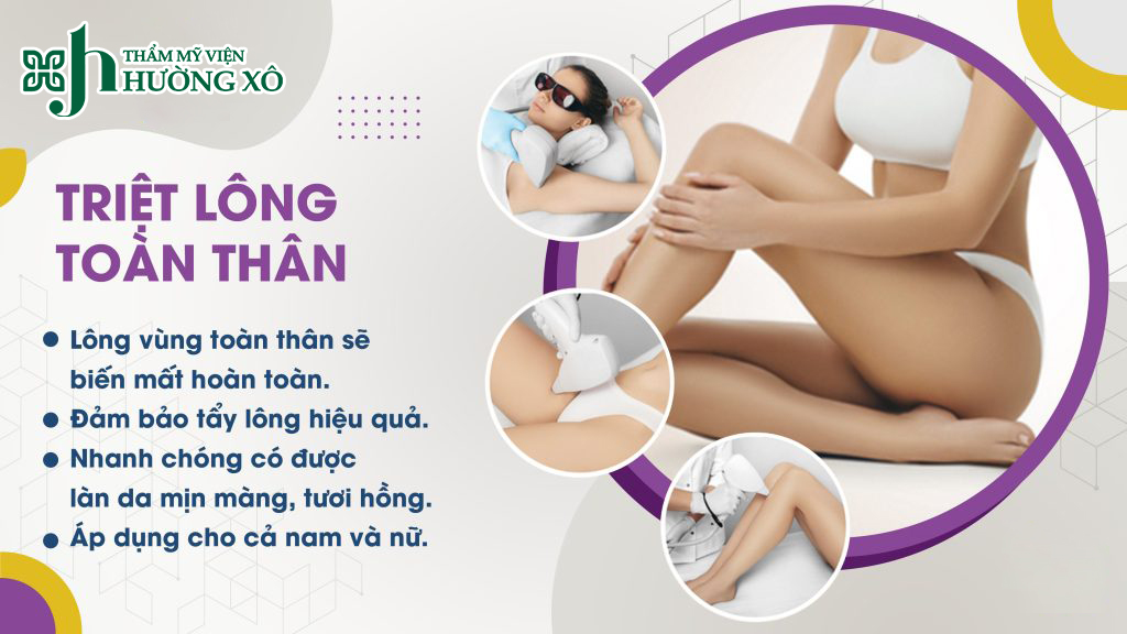 Địa Chỉ Triệt Lông Toàn Thân Uy Tín Tại Vinh