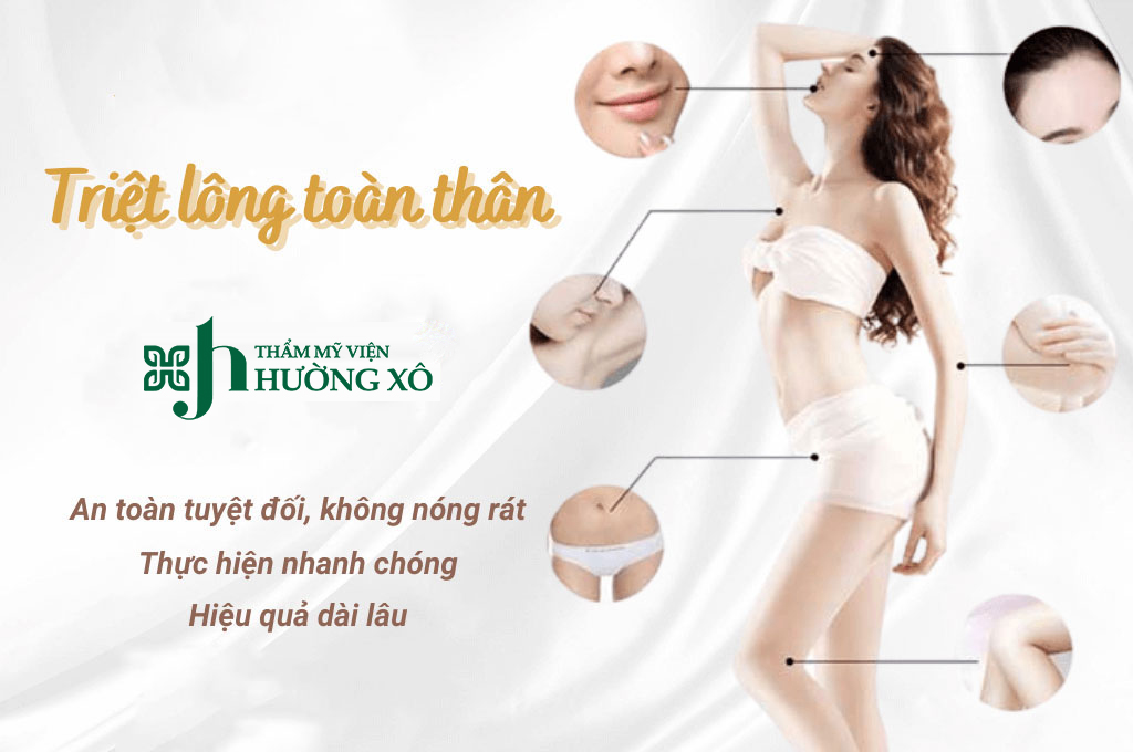 Địa Chỉ Triệt Lông Toàn Thân An Toàn Tại Vinh
