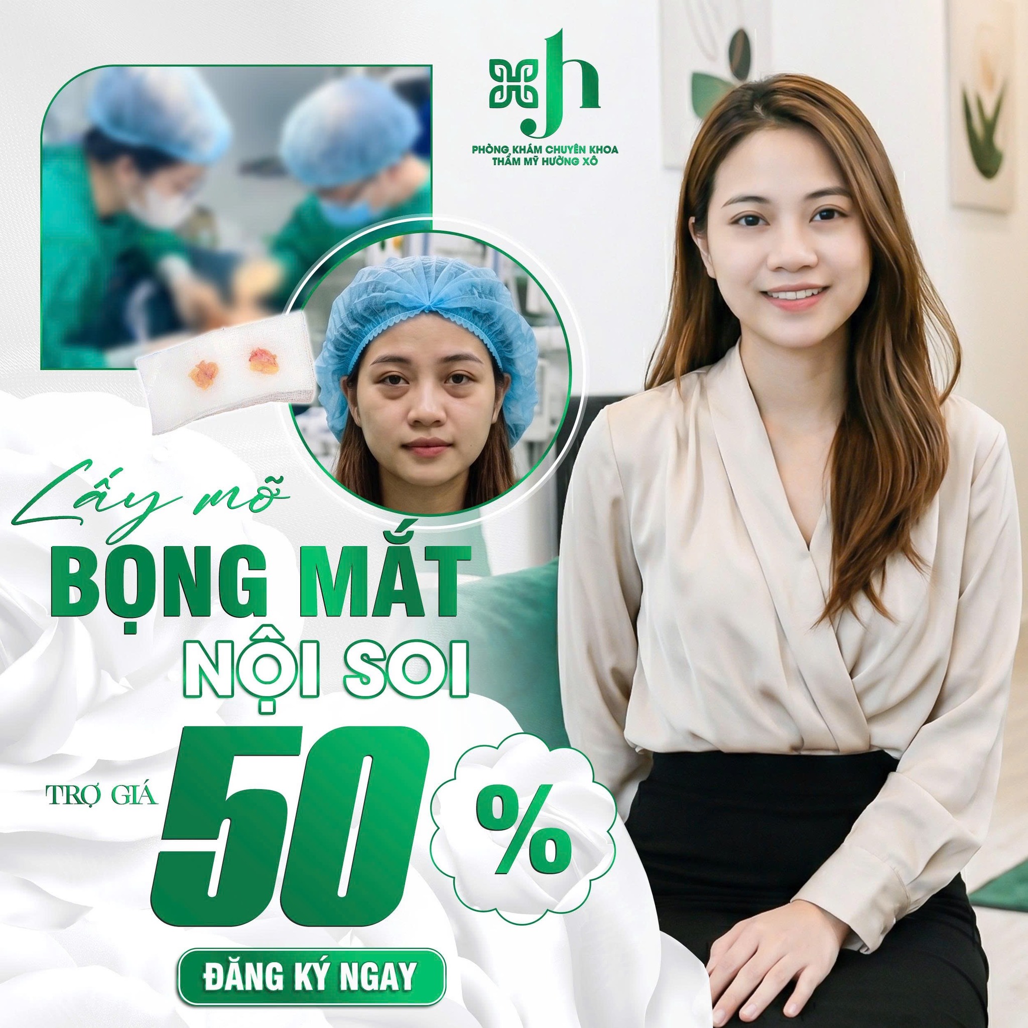 Địa Chỉ Lấy Mỡ Bọng Mắt Uy Tín Tại Hà Tĩnh