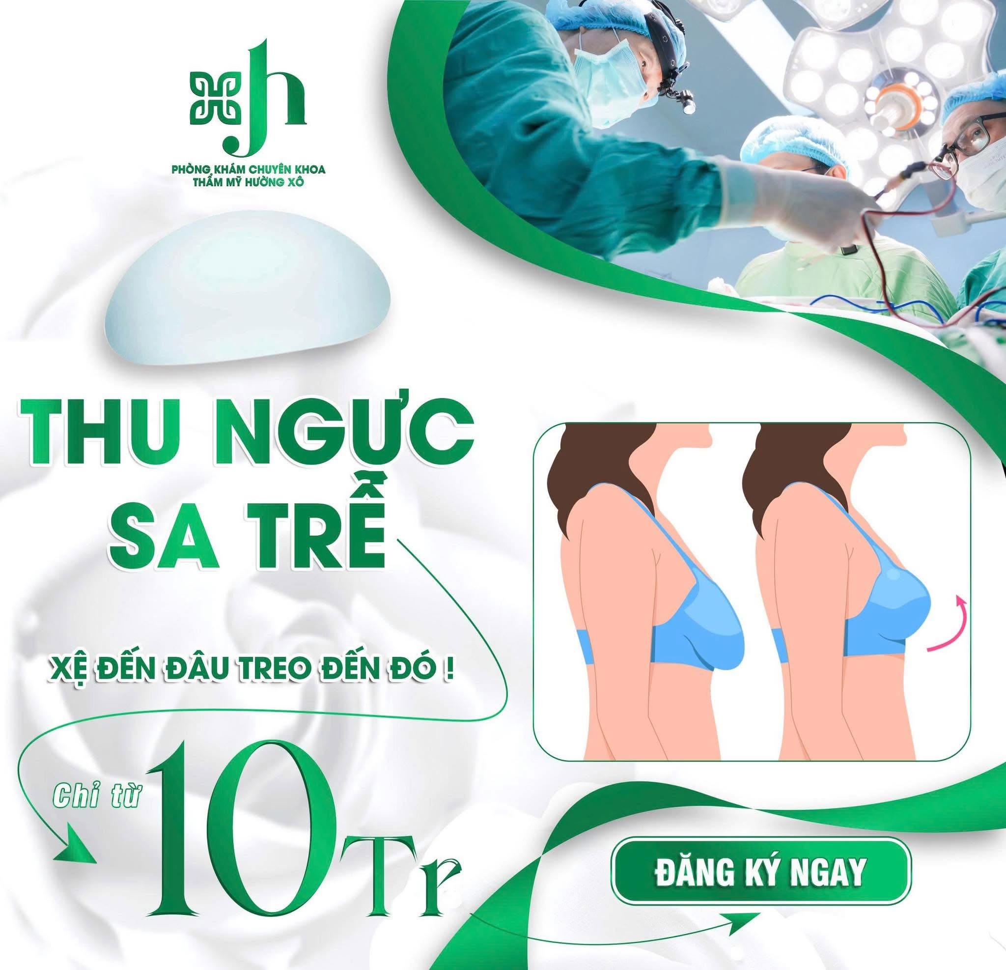Dịch Vụ Thu Ngực Sa Trễ Uy Tín Tại Hà Tĩnh
