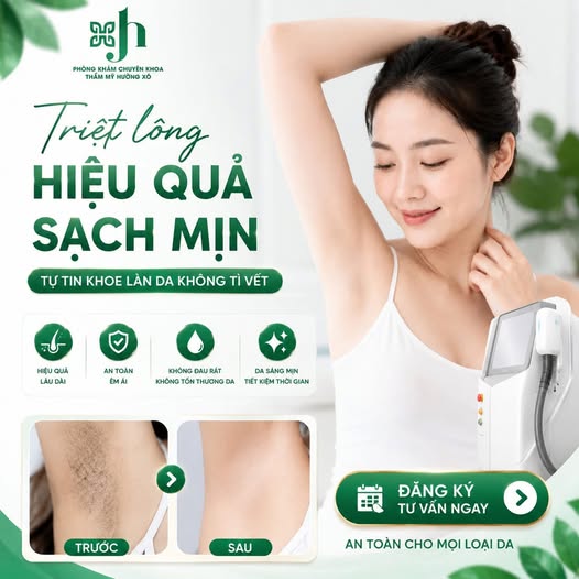 Dịch Vụ Triệt Lông Nách Uy Tín Tại Hà Tĩnh