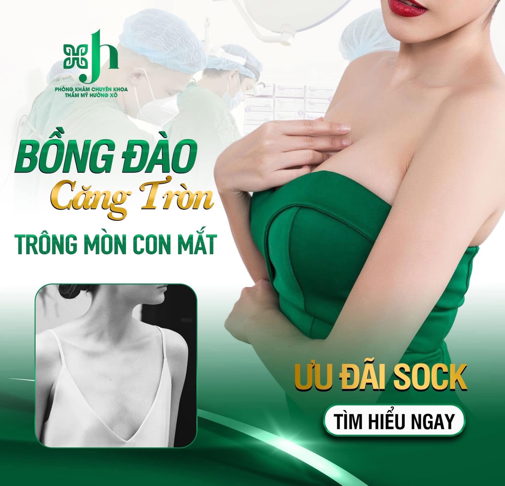 Thẩm Mỹ Hường Xô Cung Cấp Dịch Vụ Nâng Ngực Tại Nghệ An