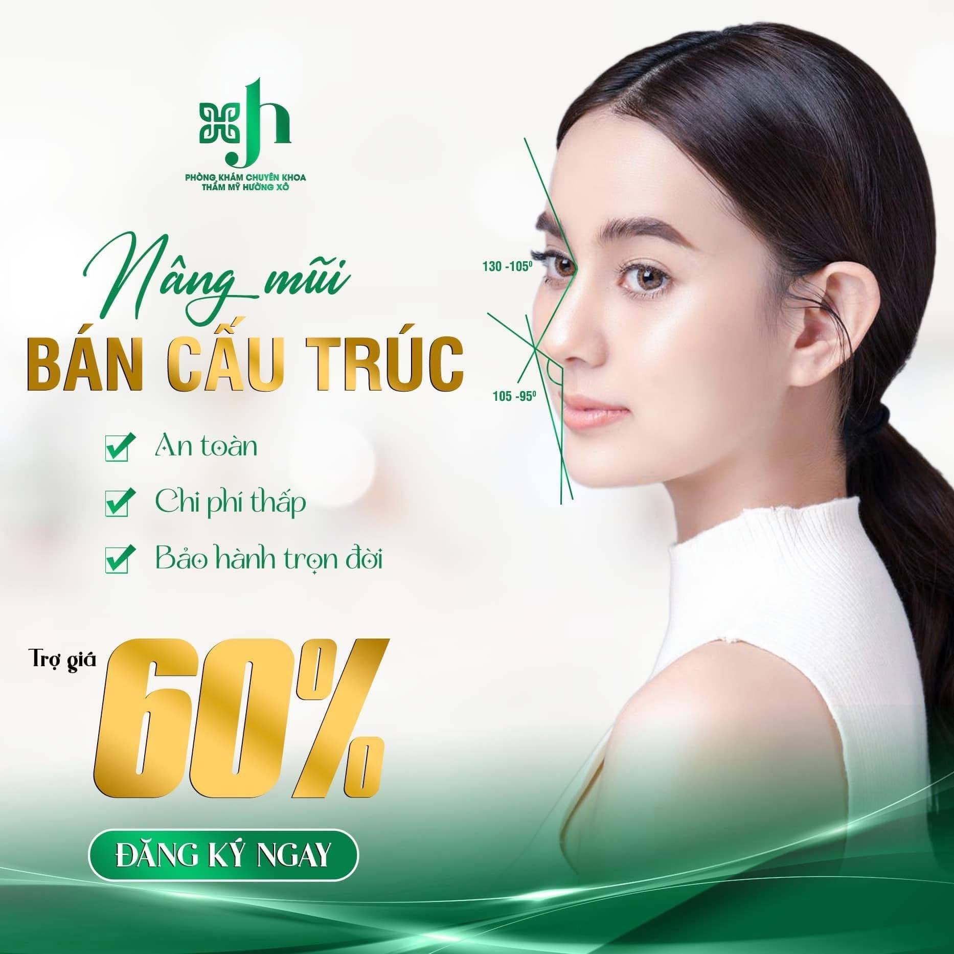 Phẫu Thuật Nâng Mũi Bán Cấu Trúc Tại Hà Tĩnh