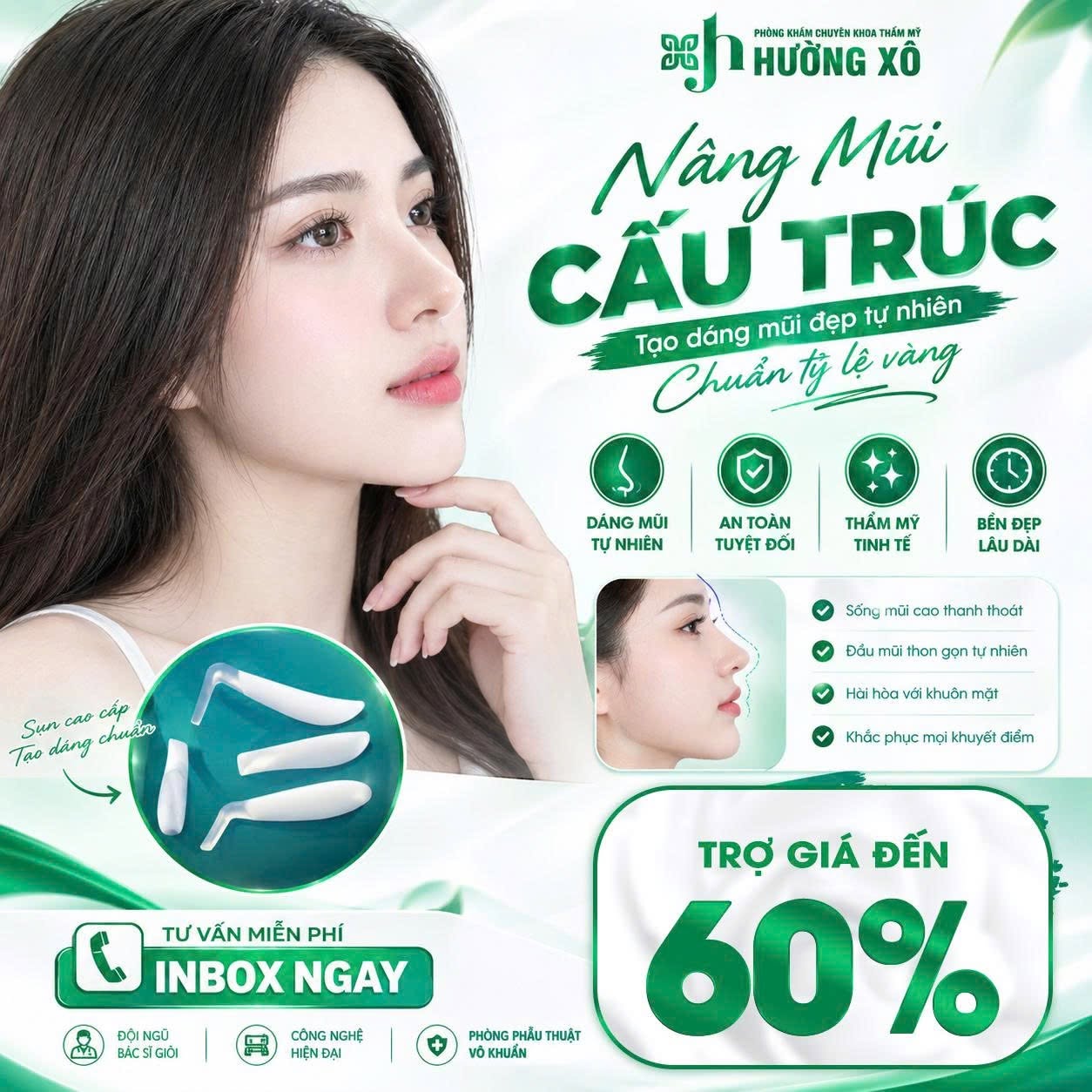 Trung Tâm Nâng Mũi Cấu Trúc Tại Hà Tĩnh