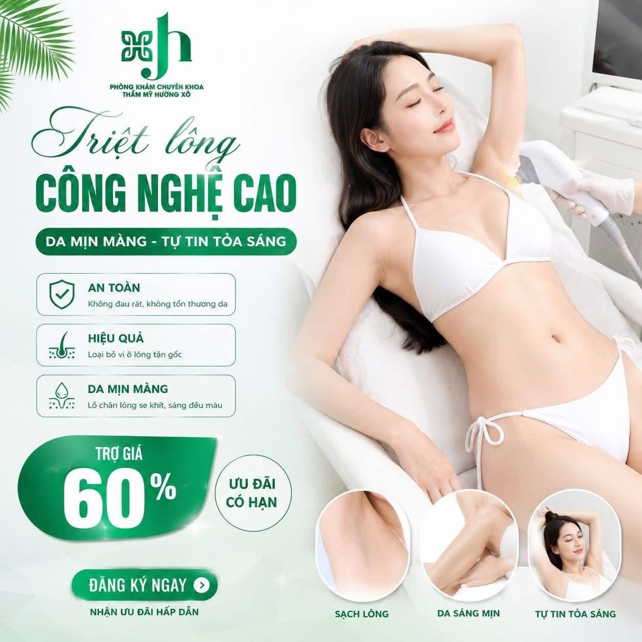 Địa Chỉ Triệt Lông Uy Tín Tại Nghệ An