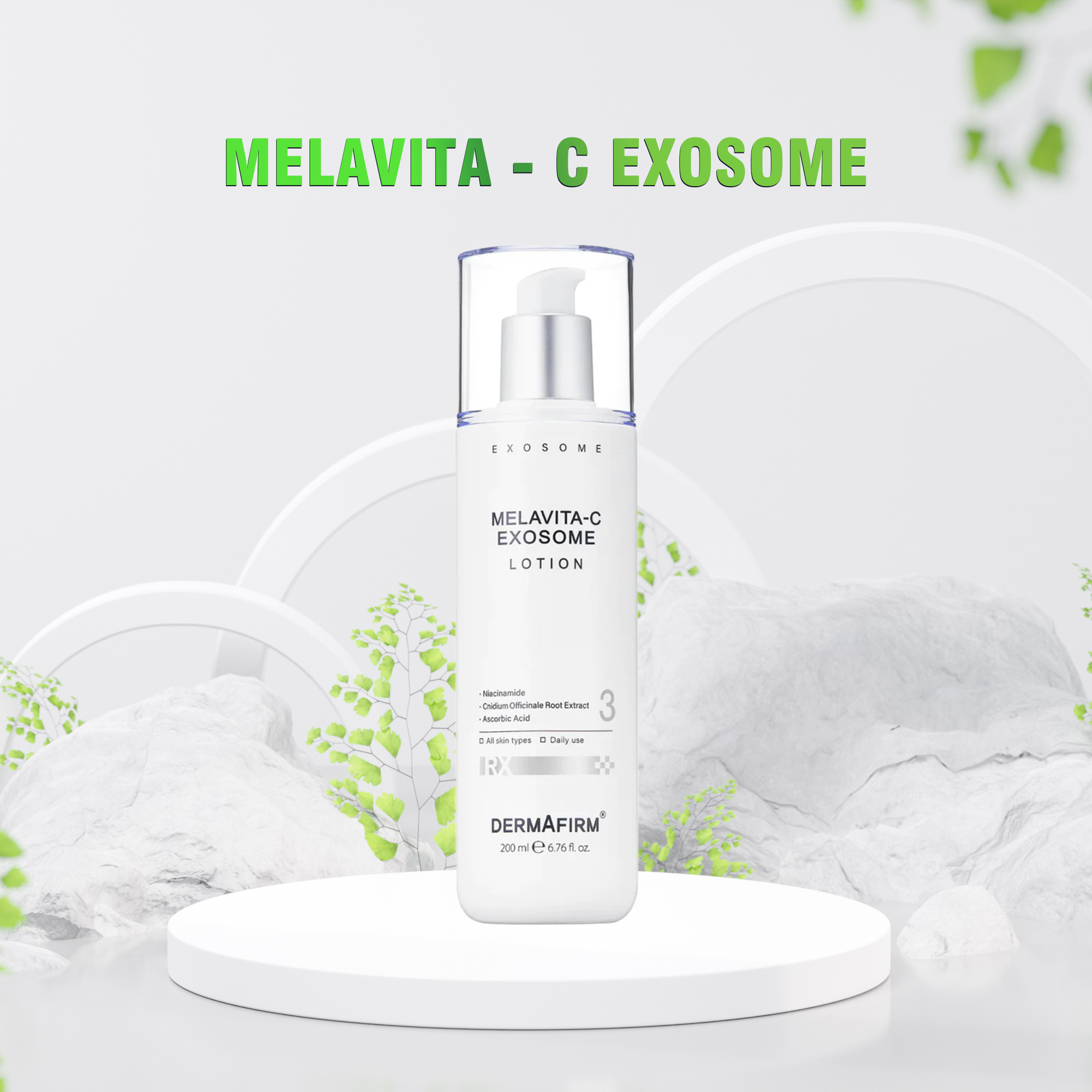 Sữa dưỡng sáng da - RX Melavita-C Exosome - 200ml