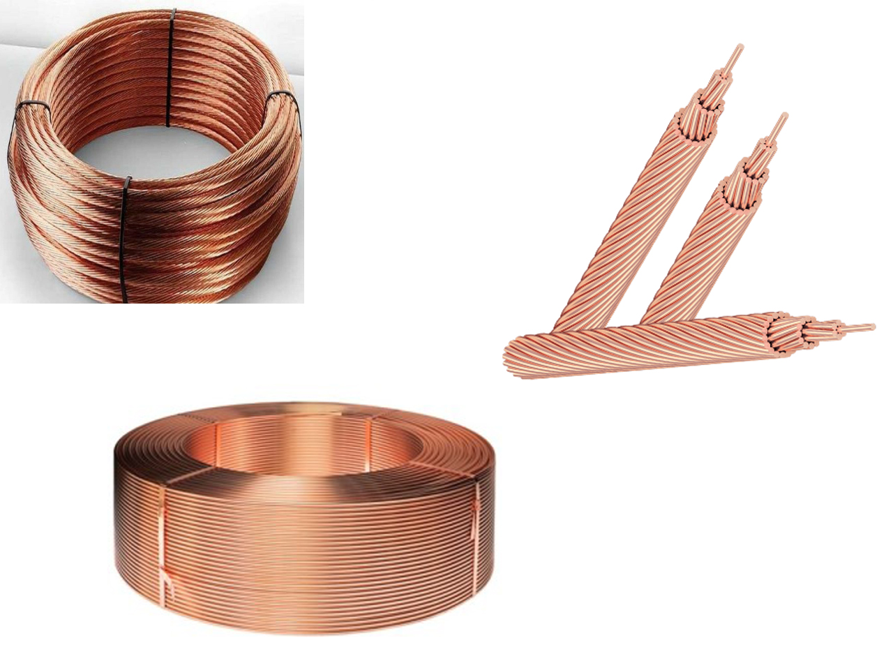 Cáp đồng trần tiếp địa