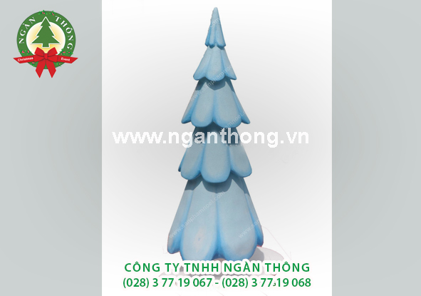 Cây thông phủ tuyết mút xốp