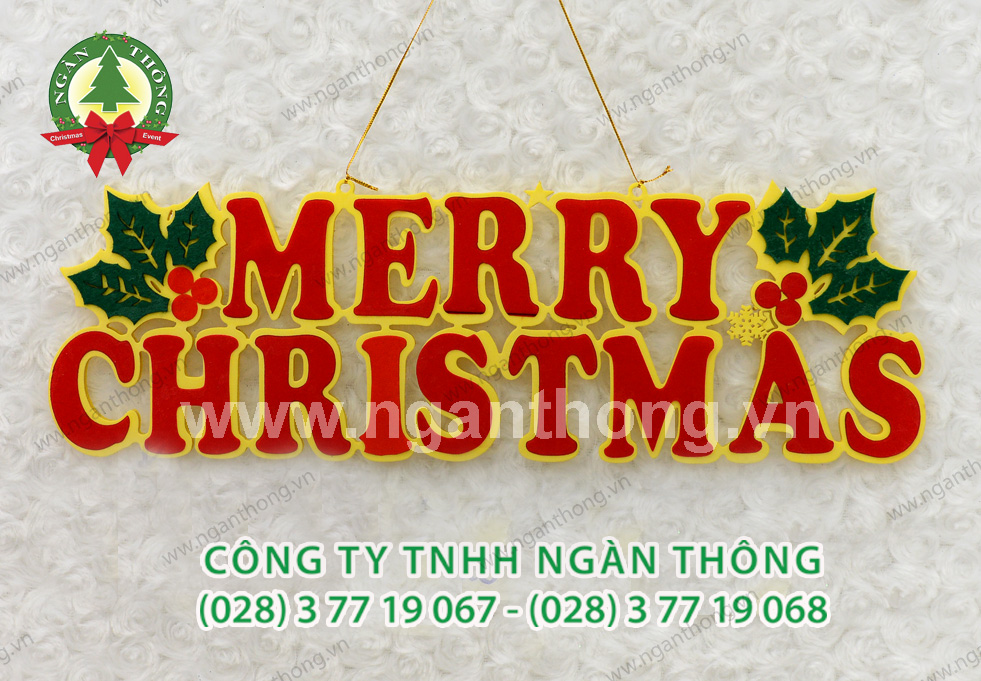 CHỮ MERRY MUSS