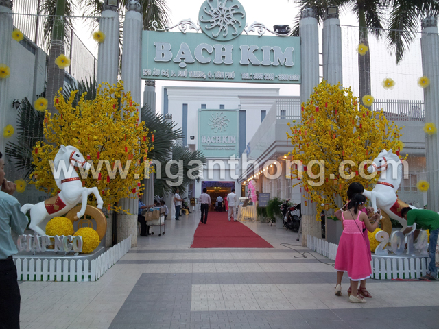 CÂY MAI HOA GIẢ THÂN GỖ MS01