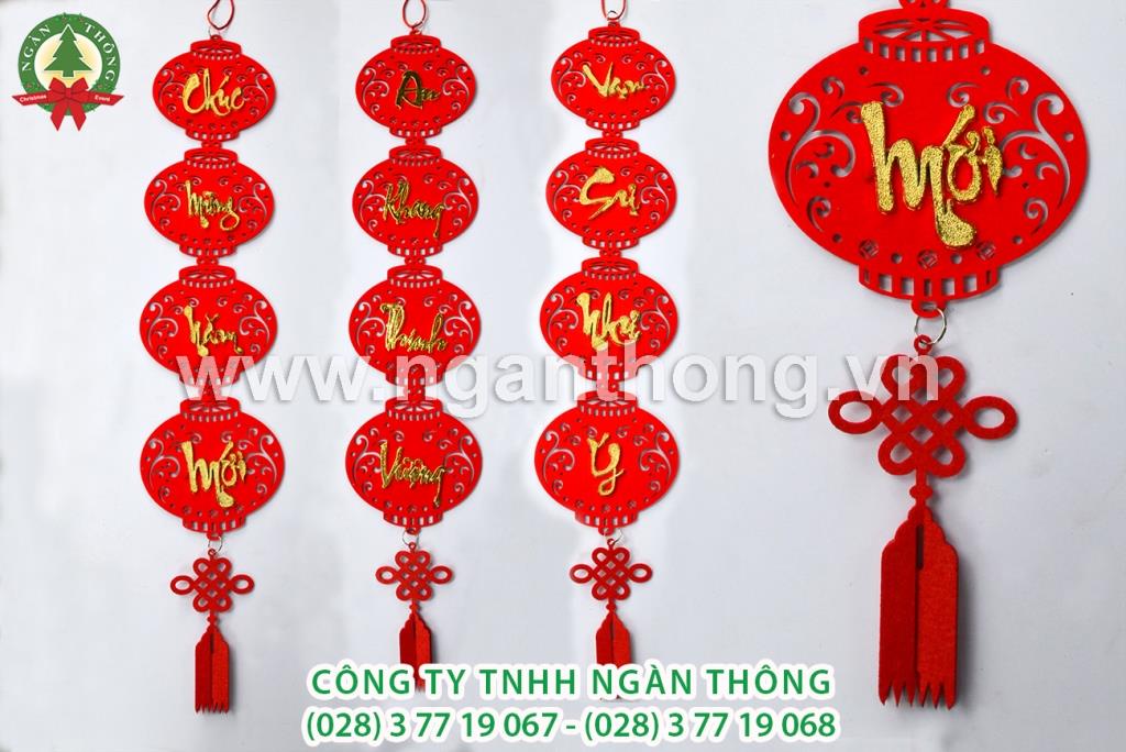 LIỄNG LỒNG ĐÈN CHỮ XI NỔI