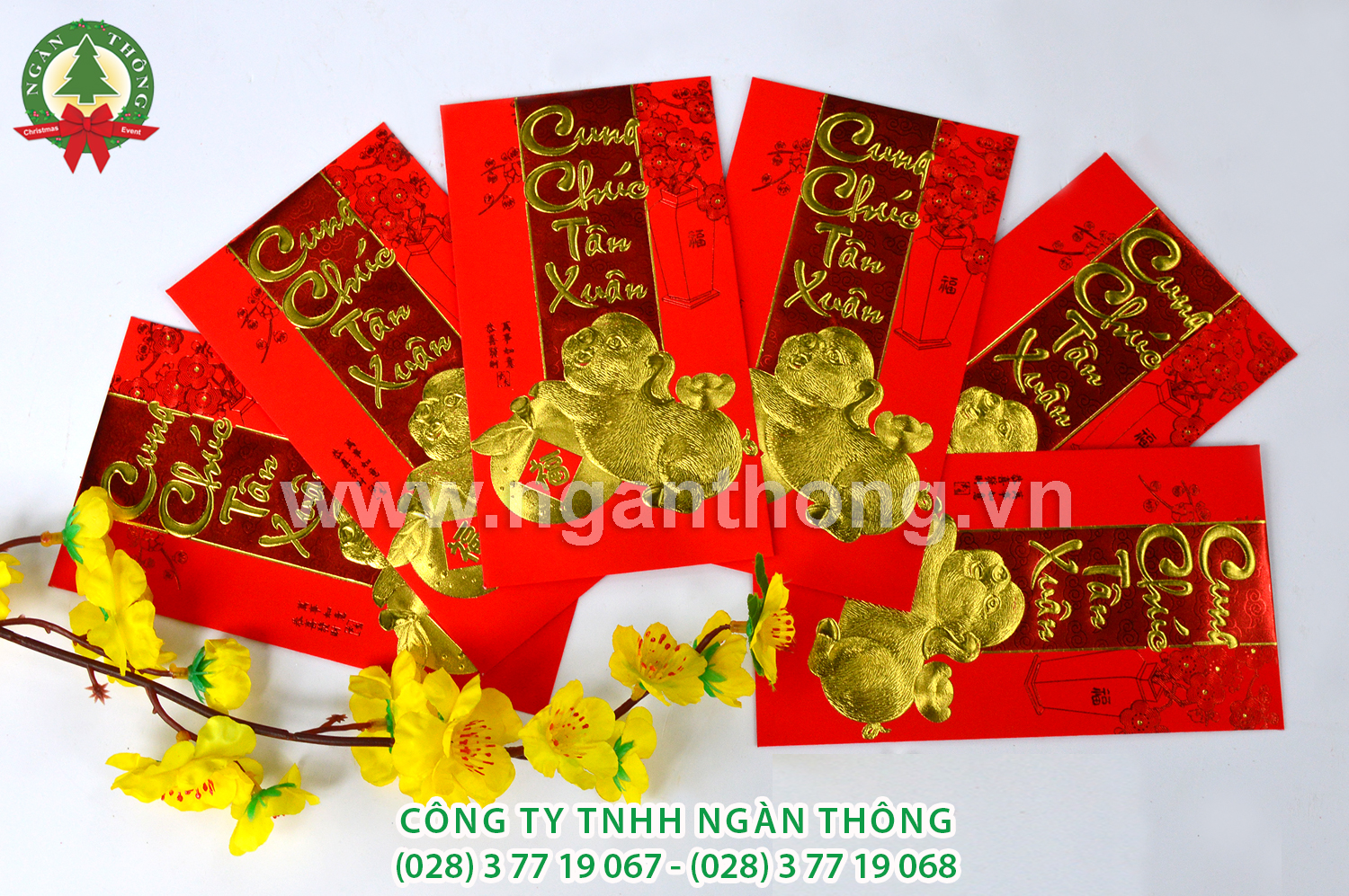 LÌ XÌ ĐỎ HÌNH HEO MS1