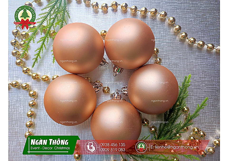 Châu mờ trơn (hồng gold)