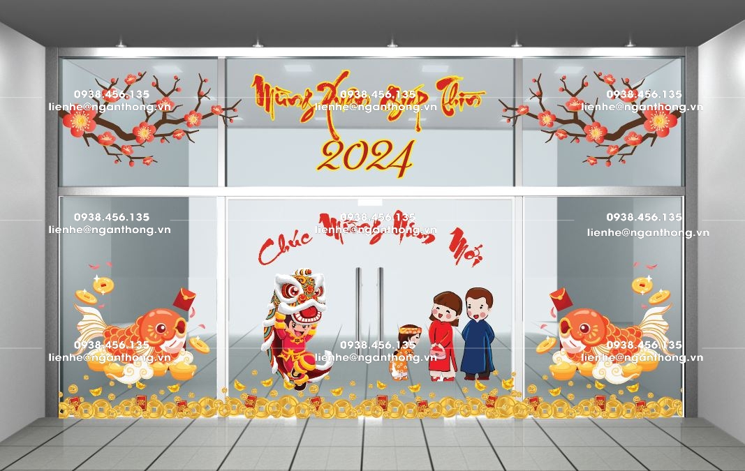 DECAL DÁN KÍNH TẾT MS 46