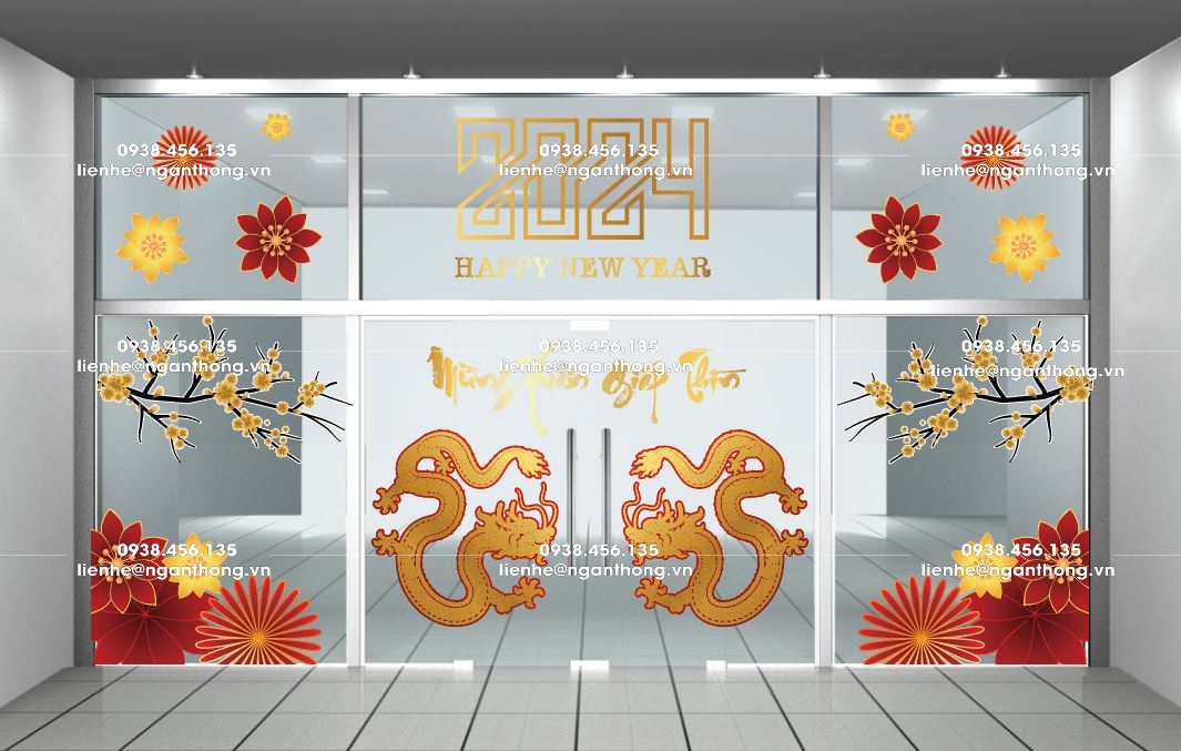 DECAL DÁN KÍNH TẾT MS 48