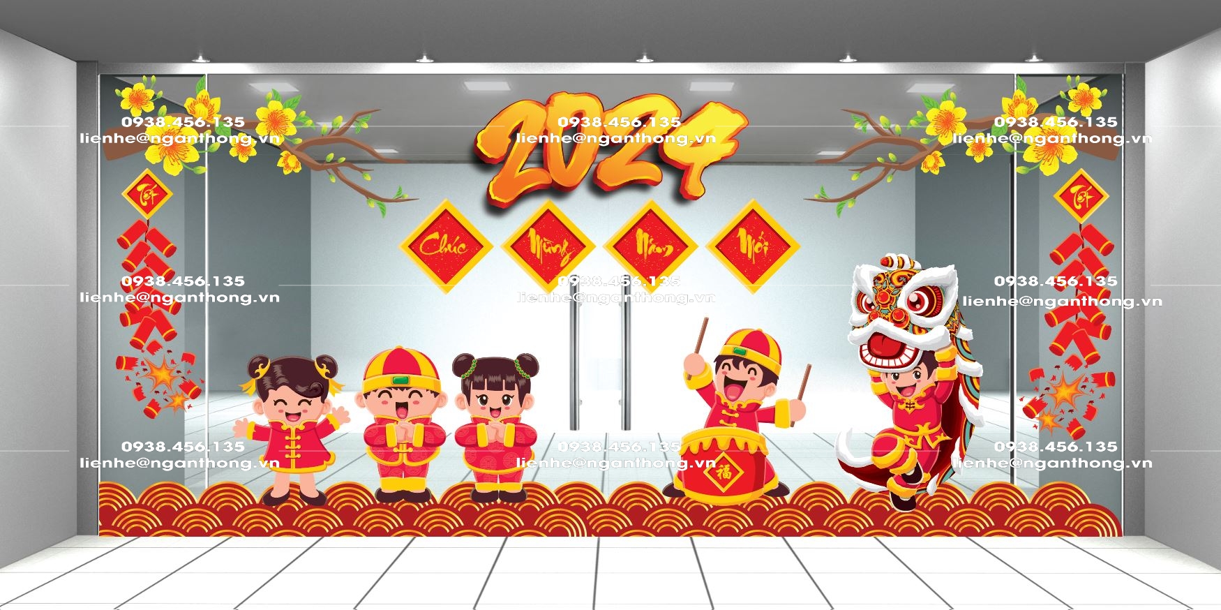 DECAL DÁN KÍNH TẾT MS 52