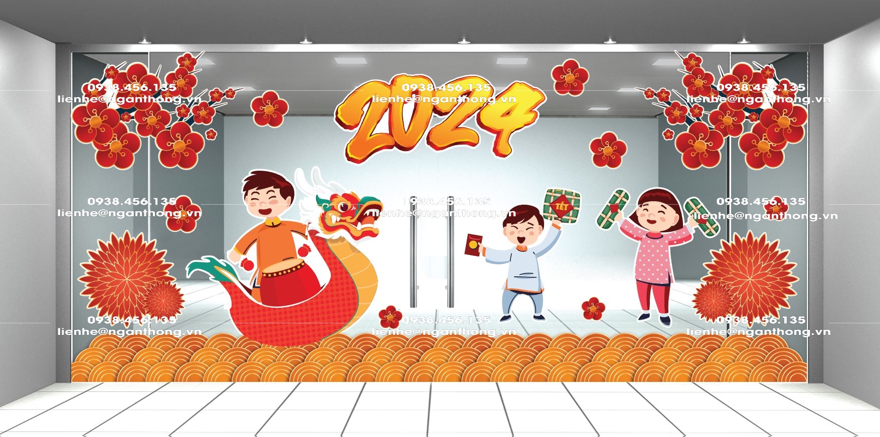 DECAL DÁN KÍNH TẾT MS 58