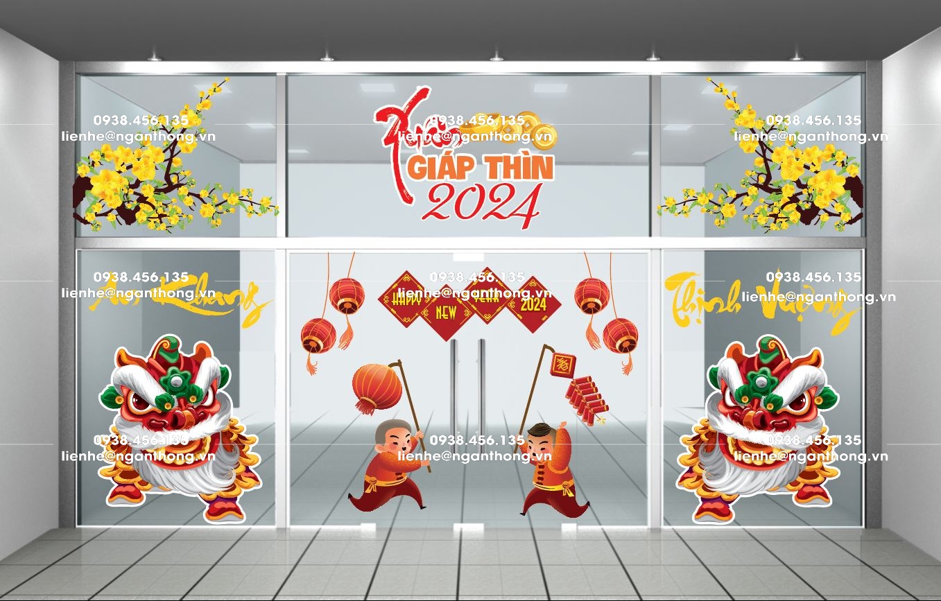 DECAL DÁN KÍNH TẾT MS 60