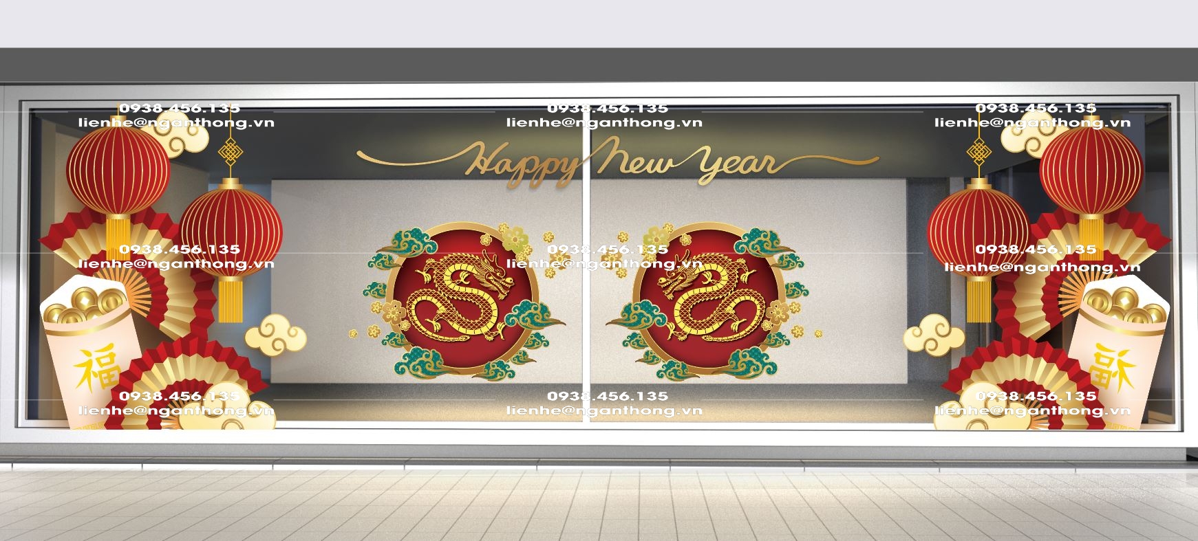 DECAL DÁN KÍNH TẾT MS 68