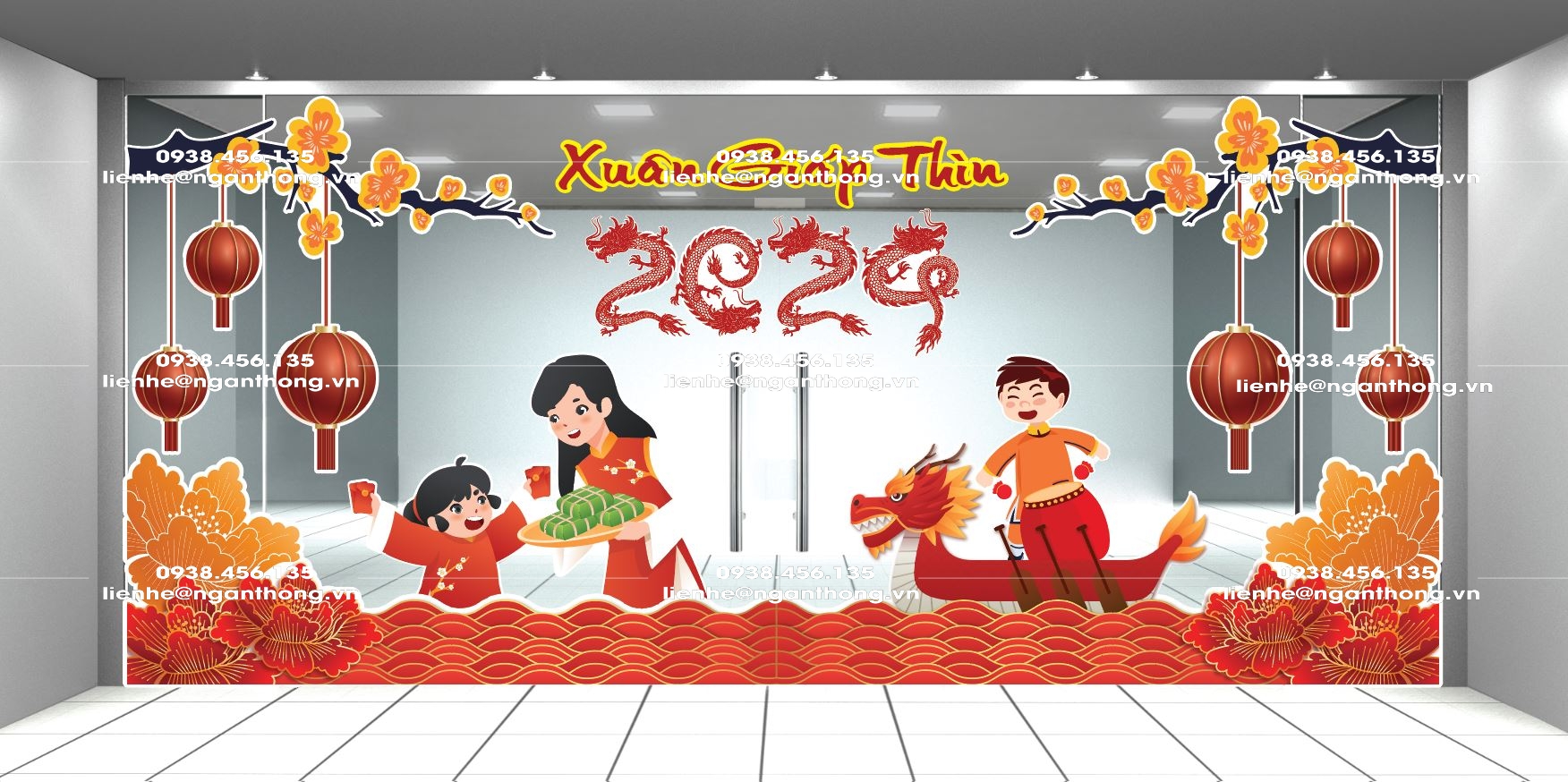 DECAL DÁN KÍNH TẾT MS 76