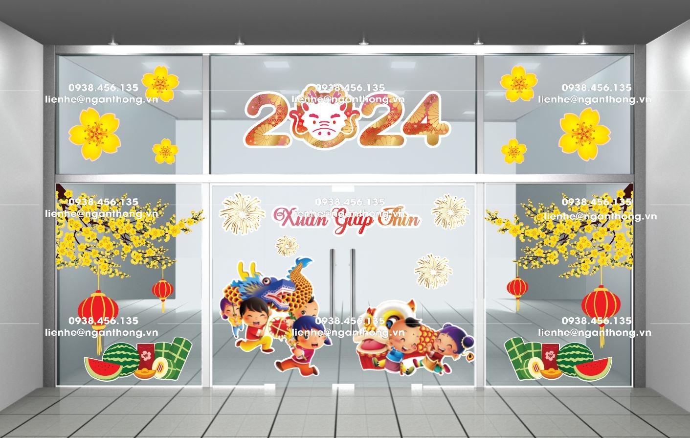 DECAL DÁN KÍNH TẾT MS 97
