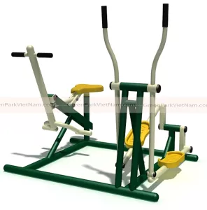 Bộ tập chèo thuyển kết hợp đạp xe