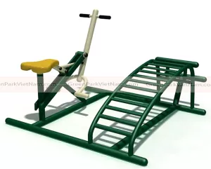 Bộ tập chèo thuyển kết hợp lưng eo bụng