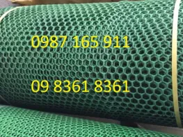 Lưới sàn nhựa xanh