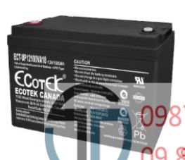 Bình Ắc quy ECOTEK, ECT-UP12100VA18, 12V100AH)