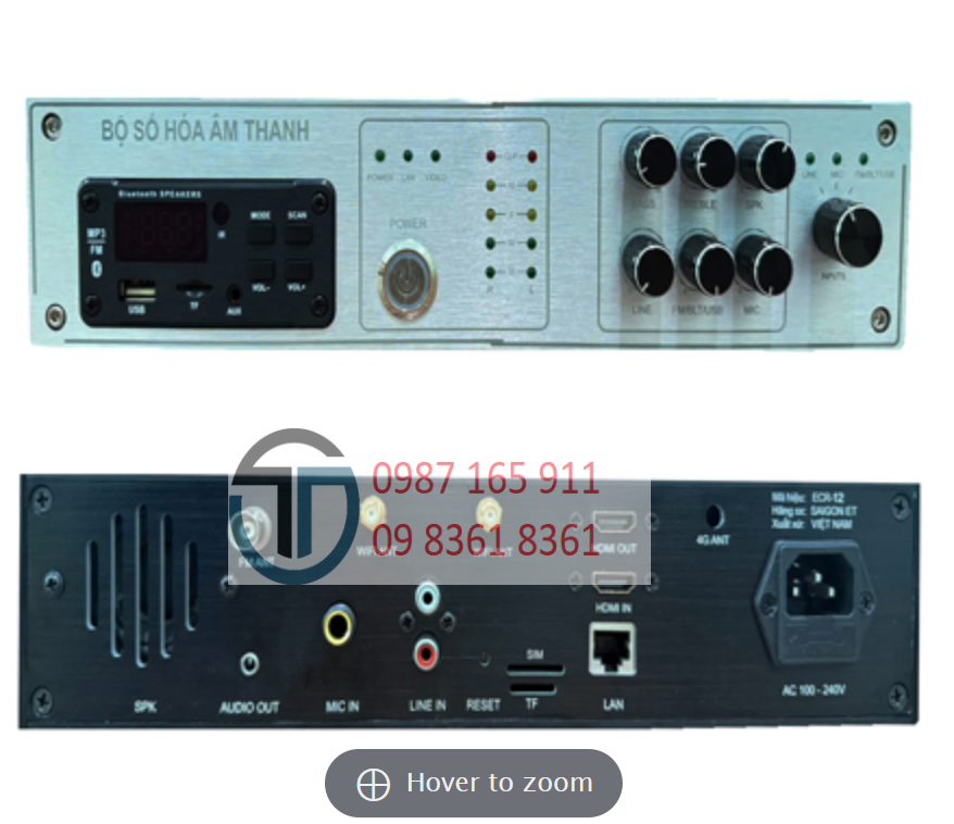 Bộ số hóa tín hiệu audio ( Encoder) ECR-12