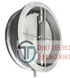 van 1 chiều cánh bướm DN50/PN16, chất liệu inox