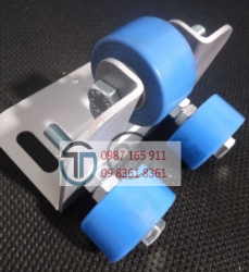 Cụm dẫn hướng Dạng con lăn 3 mặt, chuyên dùng cho thang tải 500kg