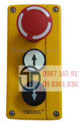 Bộ nút nhấn vận thang Dạng 2 nút, chuyên dùng cho thang tải 500kg