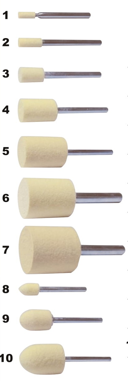 Quả mài nỉ đánh bóng Standard Type