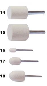 Quả mài nỉ đánh bóng Soft Type