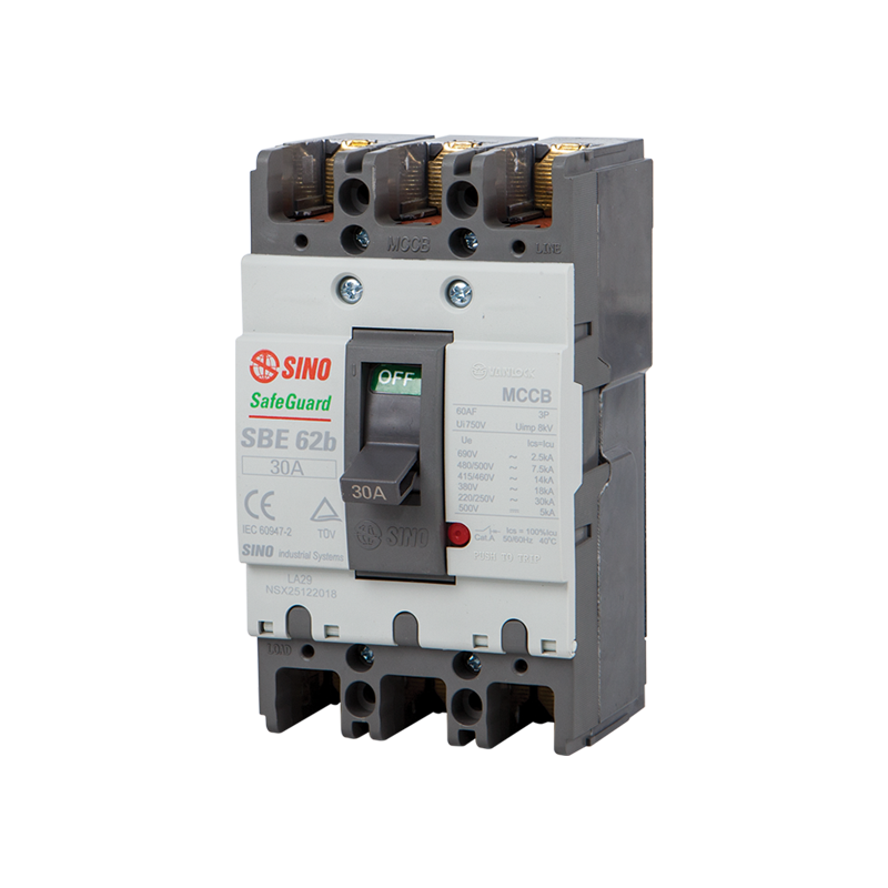 MCCB SBE60AF 2P 15A 30kA SBE62B15