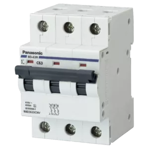 MCB BD-63-3P 6KA 6A BBD3063CNV