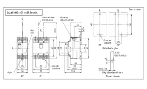 MCCB 2/3P 5-30A BKW-30C