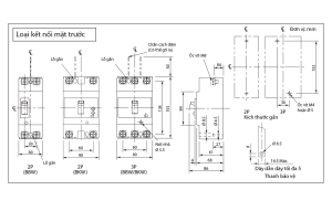 MCCB BBW-100S 2P 25KA 75A BBW275SKY