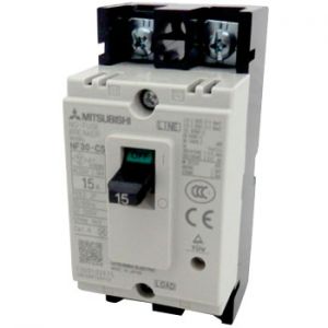 MCCB NF30 2P 2.5KA 15A NF30-CS-2P-15A