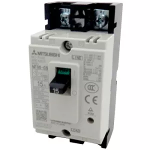 MCCB NF30 2P 2.5KA 15A NF30-CS-2P-15A
