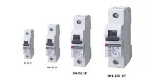MCB BH-D6 1P 6KA 6A BH-D6-1P-6A